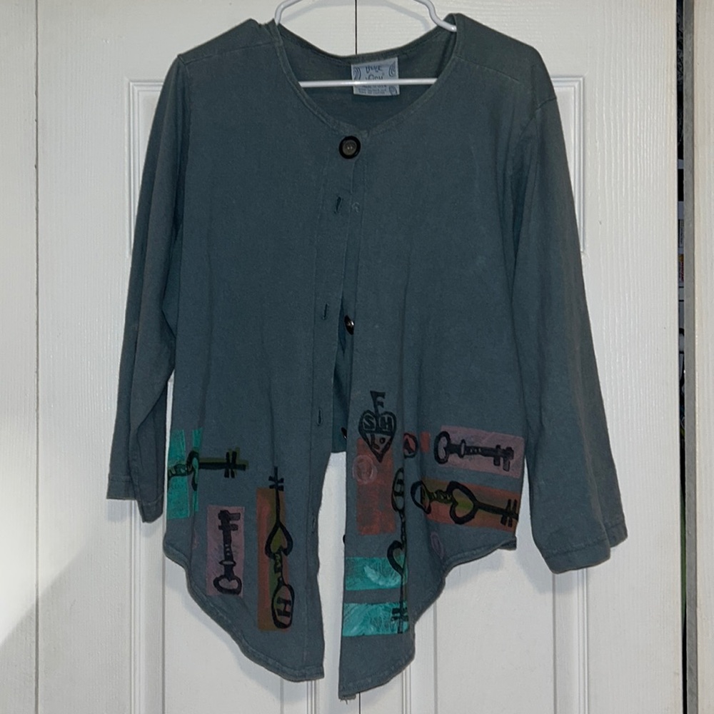 Blue Fish Cardigan
